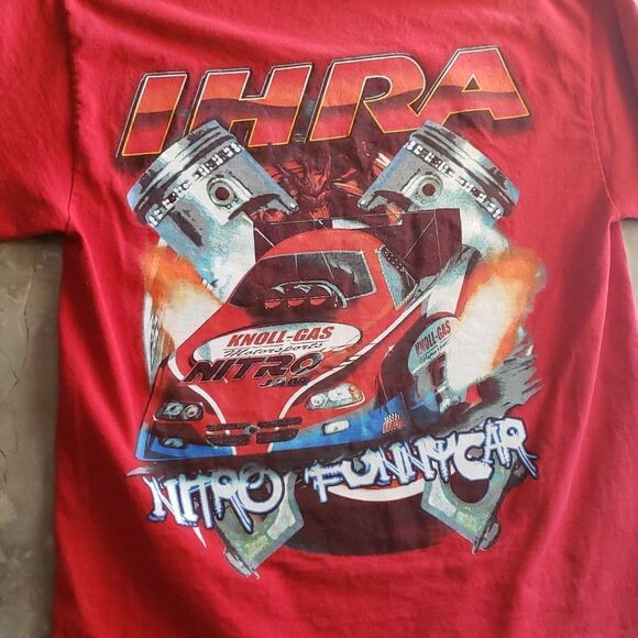 IHRA Nitro Funny Car Short Sleeve Graphic Tee-Shirt - Picture 7 of 9